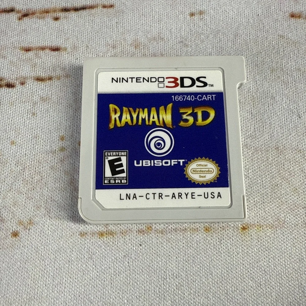 Rayman 3D Nintendo 3DS Authentic Cartridge Only